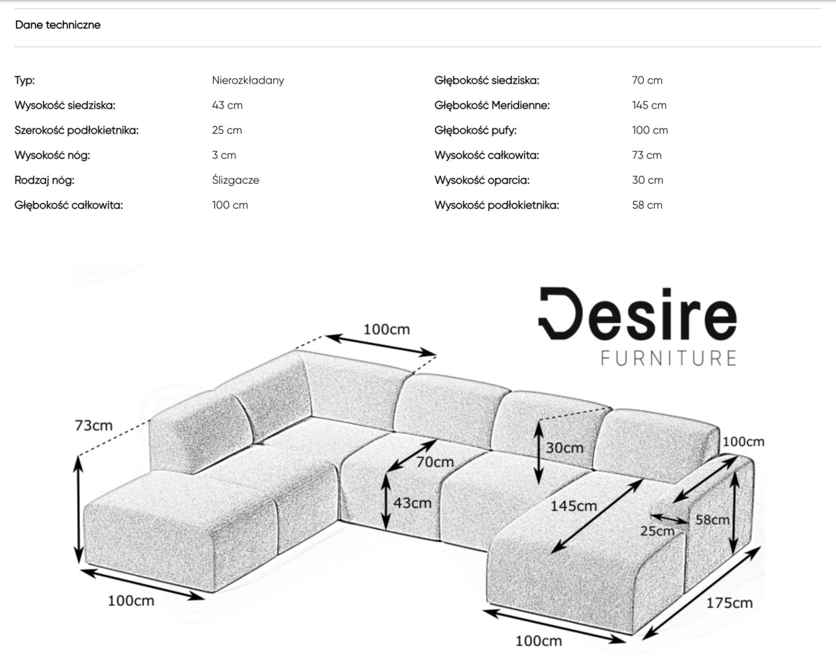 Rzut techniczny narożnika